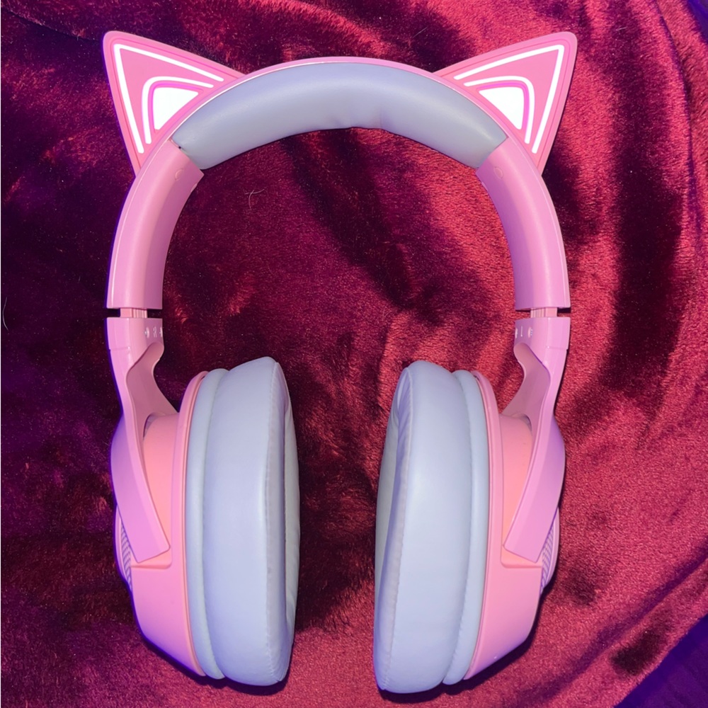 Razer Kraken BT Kitty Edition (Pink!!) Wireless Bluetooth Headset